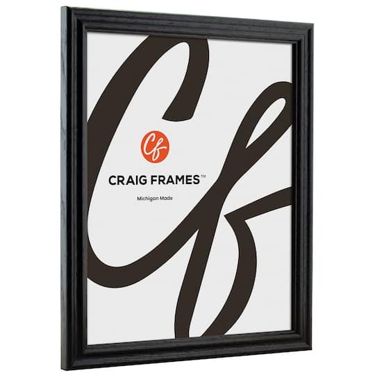 Craig Frames Wiltshire 200 Ebony Picture Frame